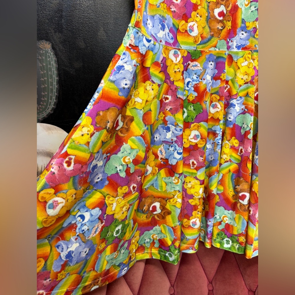 Colorful Floral Women's Dress - Picture 9 of 15